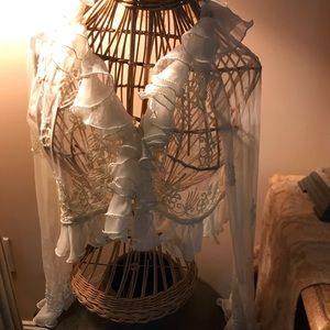 Beautiful Shear Belaro Heavily beaded Top Long sleeves Shiba